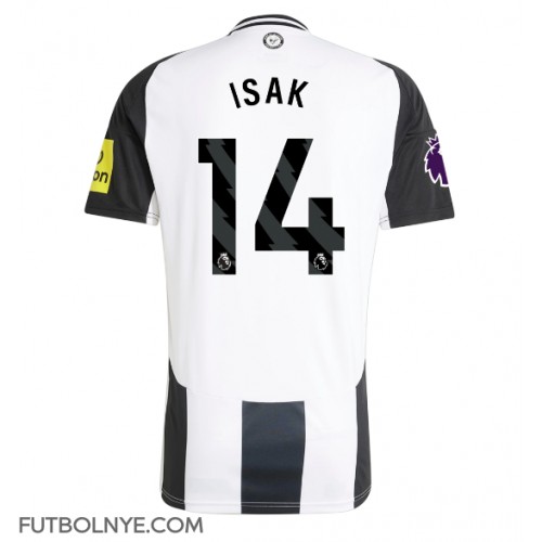 Camiseta Newcastle United Alexander Isak #14 Primera Equipación 2024-25 manga corta